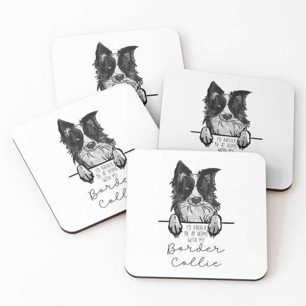 Item preview, I’d rather be at home with my Border Collie designed and sold by Little Fuzz Shop.