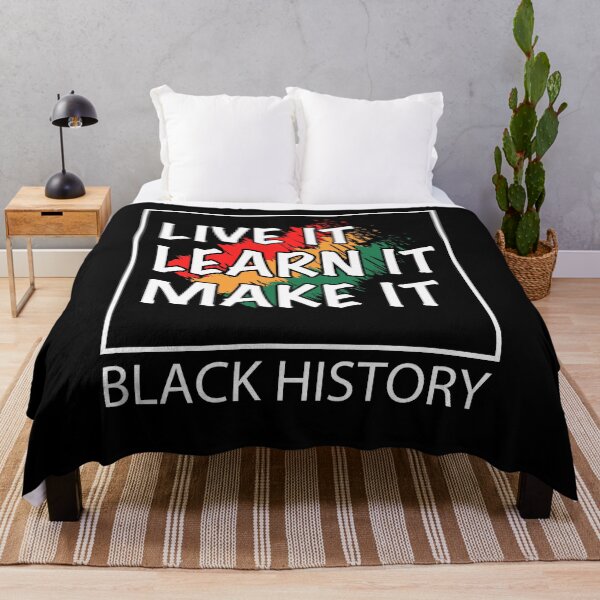 Item preview, Black history month, Live it, Learn it, Make it, Black history designed and sold by aksanchen.