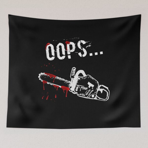 Item preview, Bloody chainsaw - I´m not an expert – Horror designed and sold by Shirt-Designs.
