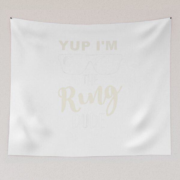 Item preview, Yup I'm The Ring Dude Funny Ring Bearer Wedding designed and sold by designreb.