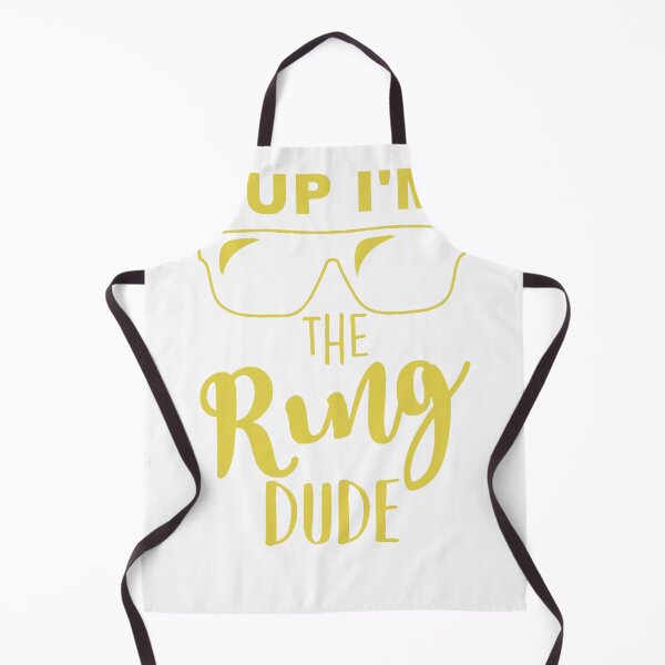 Item preview, Yup I'm The Ring Dude Funny Ring Bearer Wedding designed and sold by designreb.
