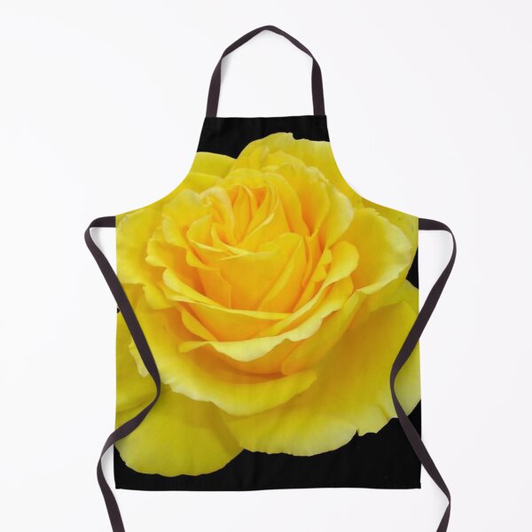 Item preview, Beautiful Yellow Rose Flower on Black Background designed and sold by taiche.