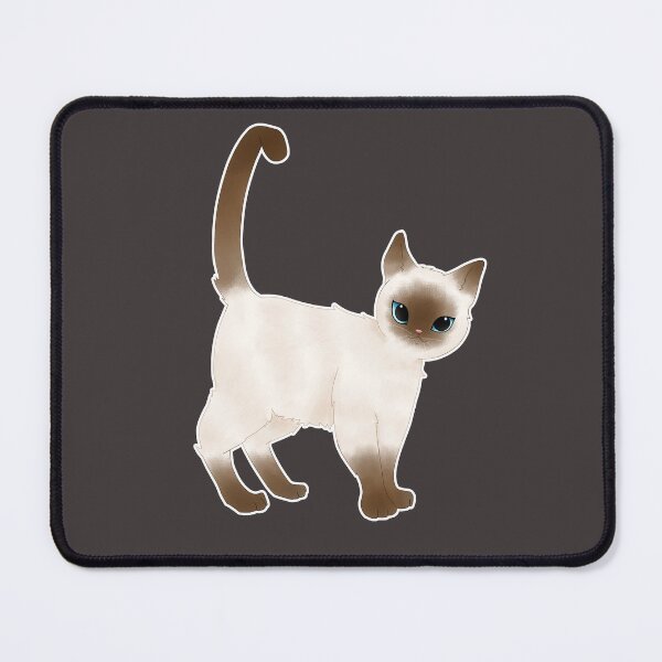 Item preview, Flame Point Siamese Cat sticker designed and sold by teshopk.