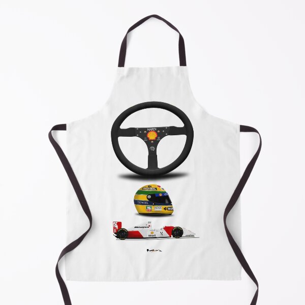 Item preview, McLaren MP4/8 - Steering wheel, helmet and car print designed and sold by JageOwen.
