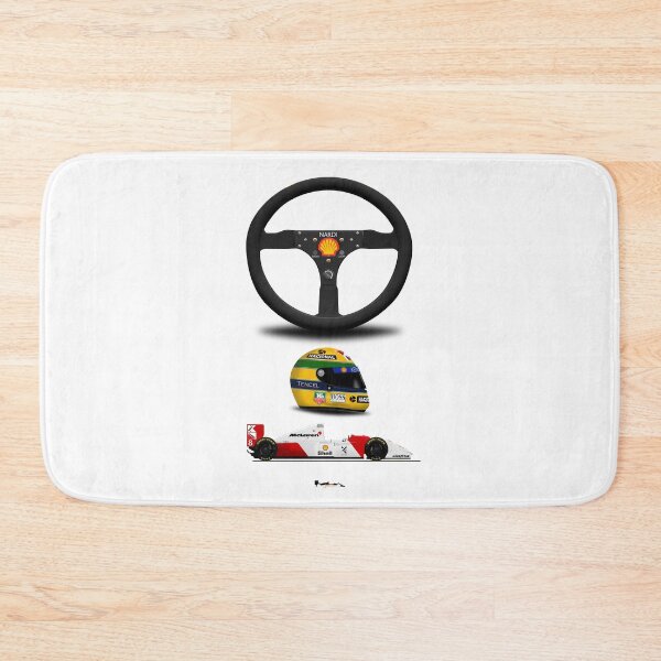 Item preview, McLaren MP4/8 - Steering wheel, helmet and car print designed and sold by JageOwen.