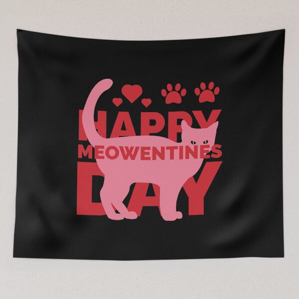 Item preview, Happy Meowentines Day designed and sold by Styler Design.
