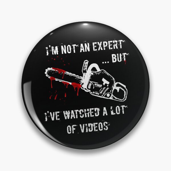 Artikelvorschau, Blutige Kettensäge - ich bin kein Experte - Horror entworfen und verkauft von Shirt-Designs.