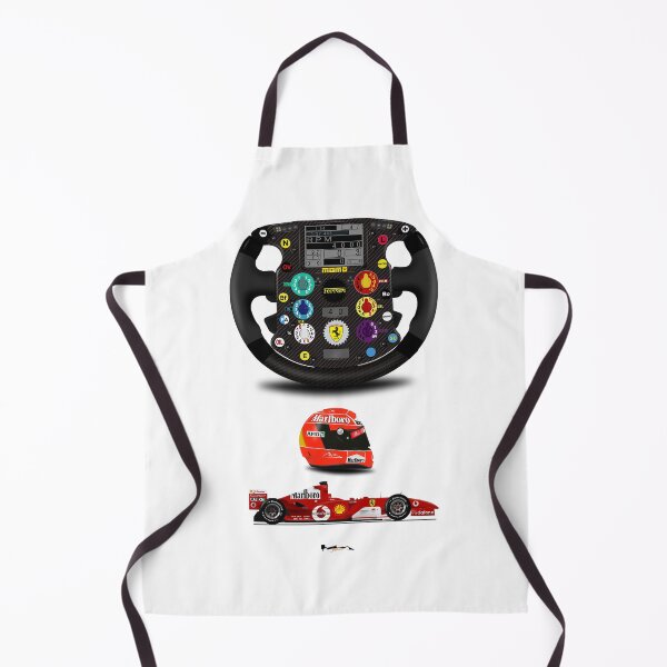 Item preview, F2004 - Steering wheel, helmet and car print designed and sold by JageOwen.