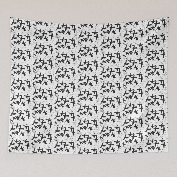 Item preview, lino print bird designed and sold by BigAndBug.