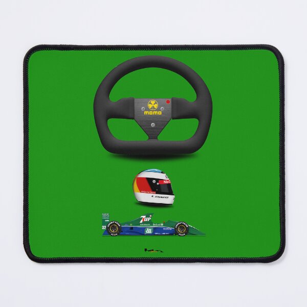 Item preview, Jordan 191 - Steering wheel, helmet and car print designed and sold by JageOwen.