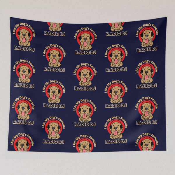 Item preview, I Am My Dog's Favorite Radio DJ. designed and sold by JockArts.