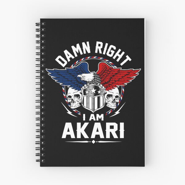 Item preview, Akari Name T Shirt - Damn Right I Am Akari Gift Item Tee designed and sold by geniajmk13.