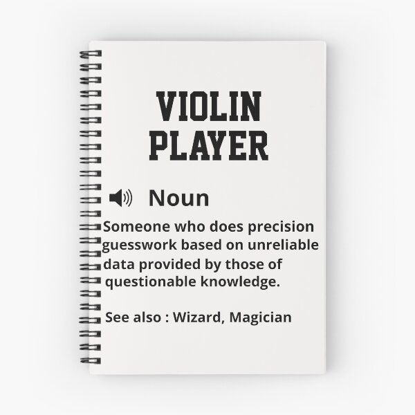 Item preview, Violin Player Definition  designed and sold by Yay Design.