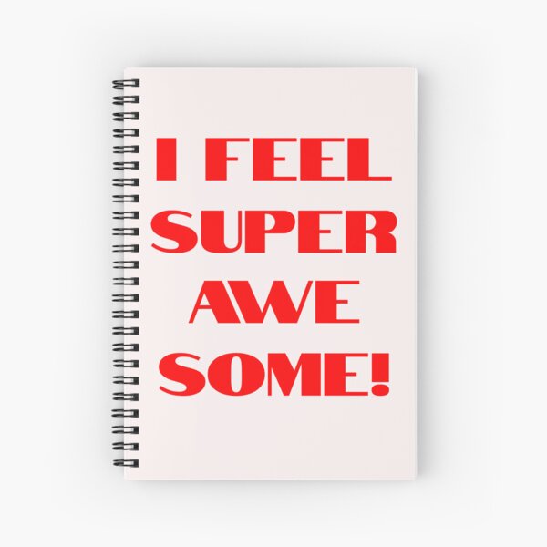 Item preview, I Feel Super Awesome! designed and sold by Dream Big! by E. H..
