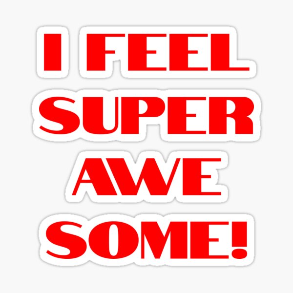 Item preview, I Feel Super Awesome! designed and sold by Dream Big! by E. H..