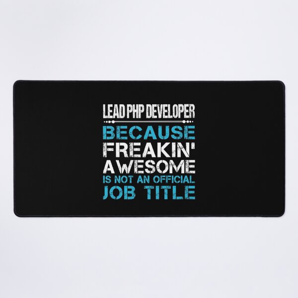 Item preview, Lead Php Developer T Shirt - Freaking Awesome Job Gift Item Tee designed and sold by oetate4774.
