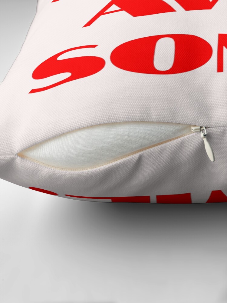 Thumbnail 2 of 4, Pillow, I Feel Super Awesome! designed and sold by DesignsbyEH.