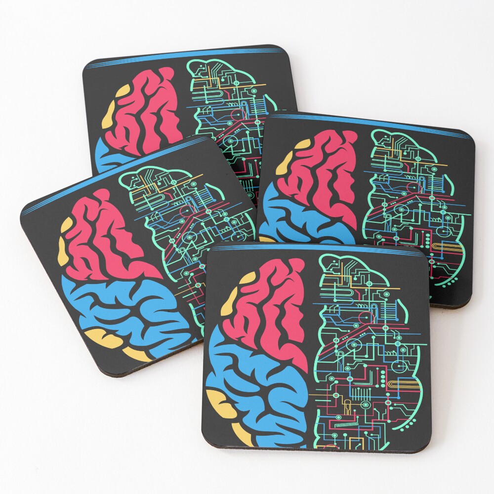 Item preview, Coasters (Set of 4) designed and sold by MetaTic.