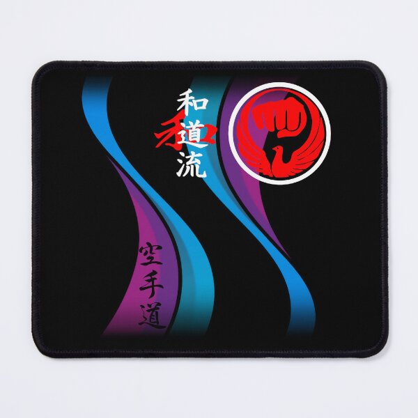 Item preview, Wado Ryu Karate Abstract Energy Flow - Martial Arts Budo Design designed and sold by Zanshin-Art.