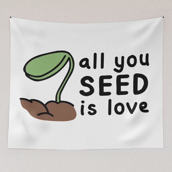 Item preview, All you seed is love designed and sold by MamSelle.