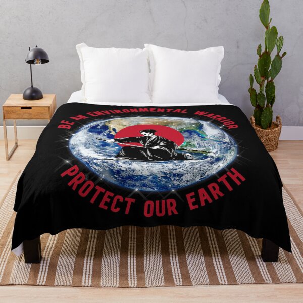 Item preview, Be An Environmental Warrior! Protect Our Earth! designed and sold by KathteeDesign.