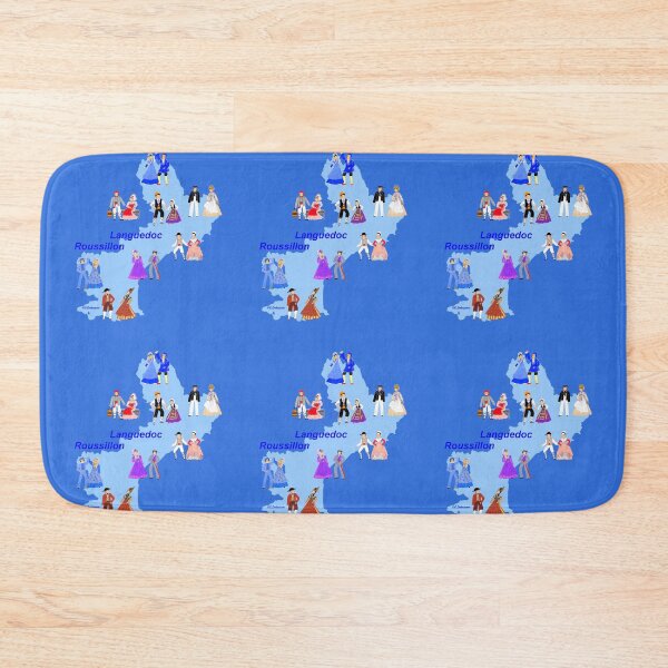 Item preview, Map Languedoc- Roussillon, France designed and sold by Catherine Debusne.