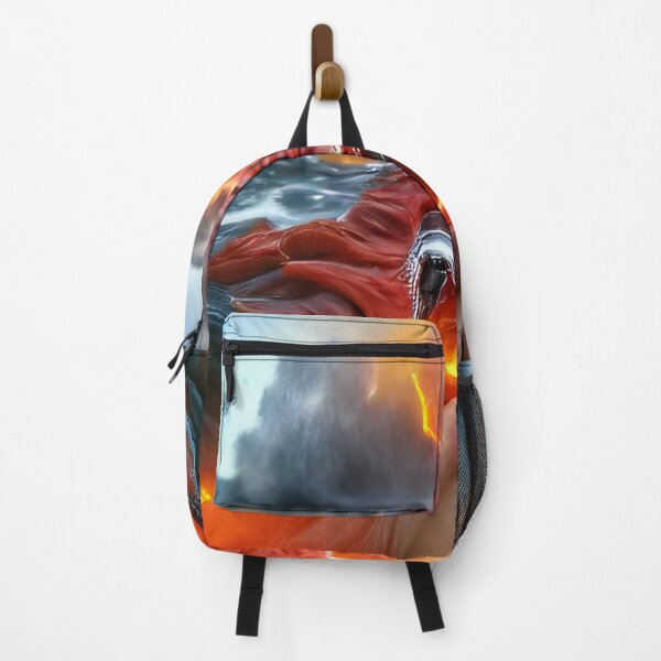 Item preview, AI Generated Art, Lava Tidal Wave  designed and sold by ACC .