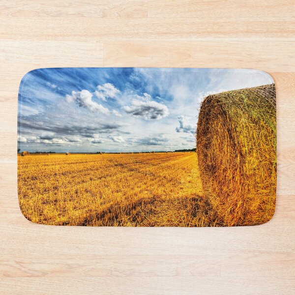 Item preview, Freshly Cut Straw Field, Lincolnshire Wolds designed and sold by Paul Thompson Photography.