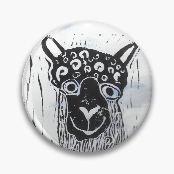 Item preview, estampado de lino de alpaca designed and sold by BigAndBug.