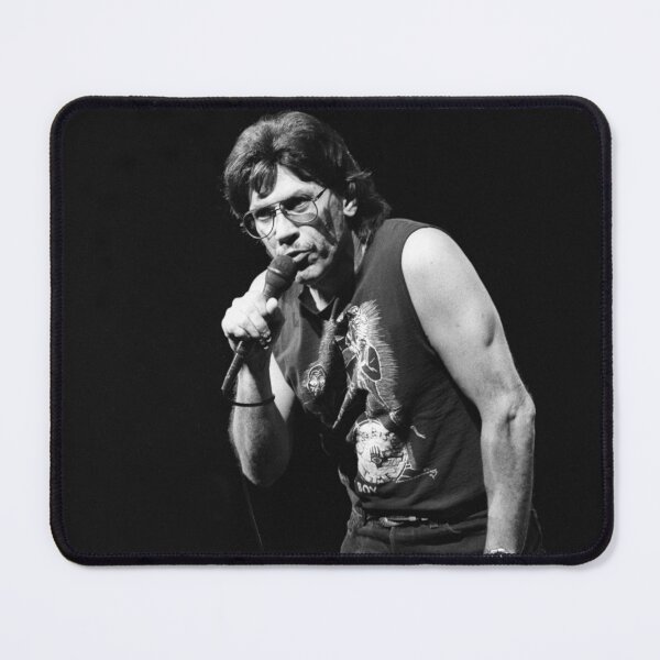 Item preview, John Kay Steppenwolf BW Photograph designed and sold by ConcertImages.