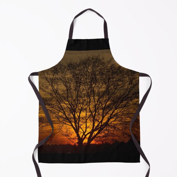 Item preview, The evening sun lighting up a lonely tree designed and sold by hugobraun.