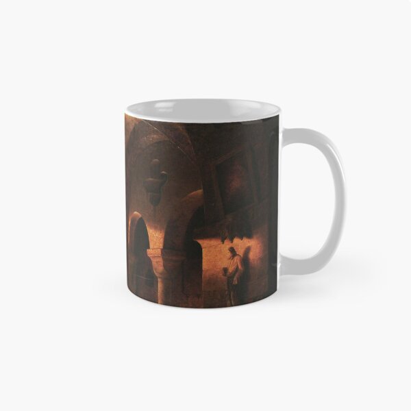 Item preview, Sunset upon Walkenried Cloisters Das Kloster Walkenried bei Sonnenuntergang - Carl Georg Adolph Hasenpflug  designed and sold by Vintage Designs +.