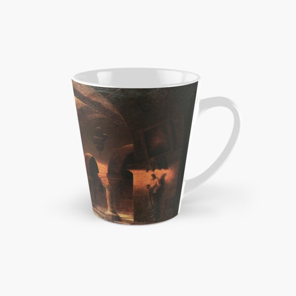 Item preview, Sunset upon Walkenried Cloisters Das Kloster Walkenried bei Sonnenuntergang - Carl Georg Adolph Hasenpflug  designed and sold by Vintage Designs +.