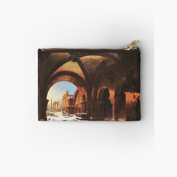 Item preview, Sunset upon Walkenried Cloisters Das Kloster Walkenried bei Sonnenuntergang - Carl Georg Adolph Hasenpflug  designed and sold by Vintage Designs +.