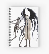 Jack and Castiel Spiral Notebook