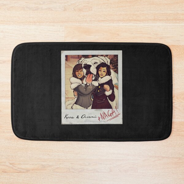 Item preview, Korra,Asami + Naga Photo.  Sticker designed and sold by RiccardoLoch.