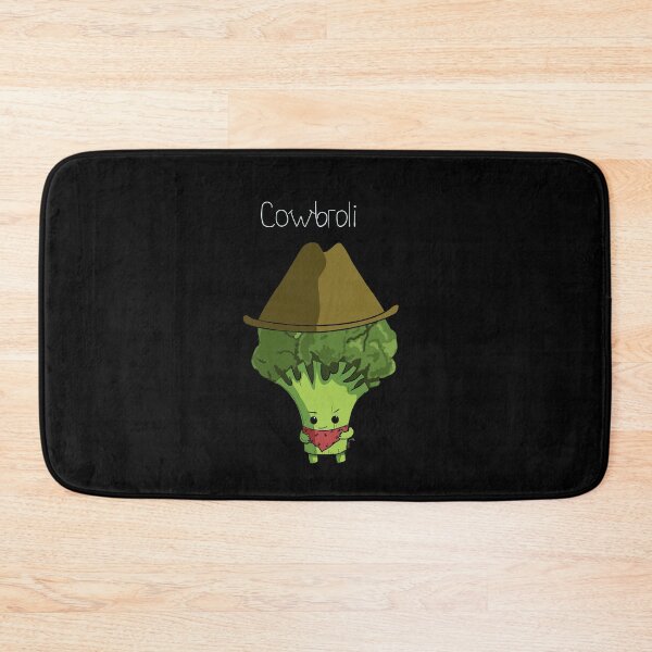 Item preview, Cowbroli Cute Broccoli Art designed and sold by BigFatMistake.