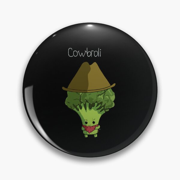 Item preview, Cowbroli Cute Broccoli Art designed and sold by BigFatMistake.