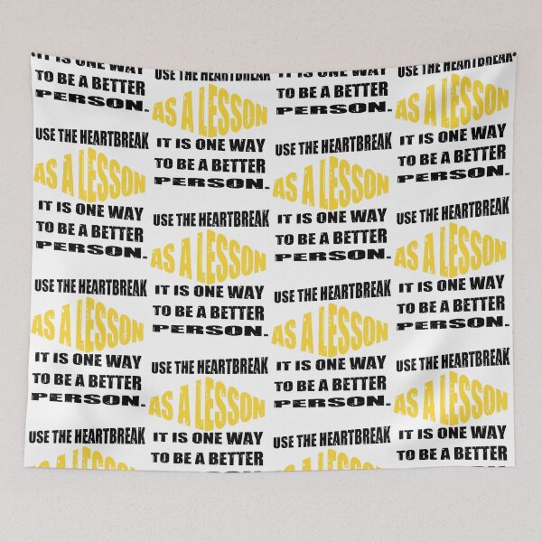 Item preview, Use The Heartbreak As A Lesson - Heartbroken designed and sold by WowAllinOne.