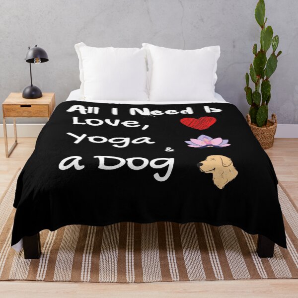 Artikelvorschau, Alles, was mich interessiert, ist Liebe und Yoga und ein Hund, Farben, klassisches T-Shirt, lustiges Zitat, alles, was ich brauche, ist Liebe und Yoga und Hund, süßes T-Shirt entworfen und verkauft von bushra-tees.
