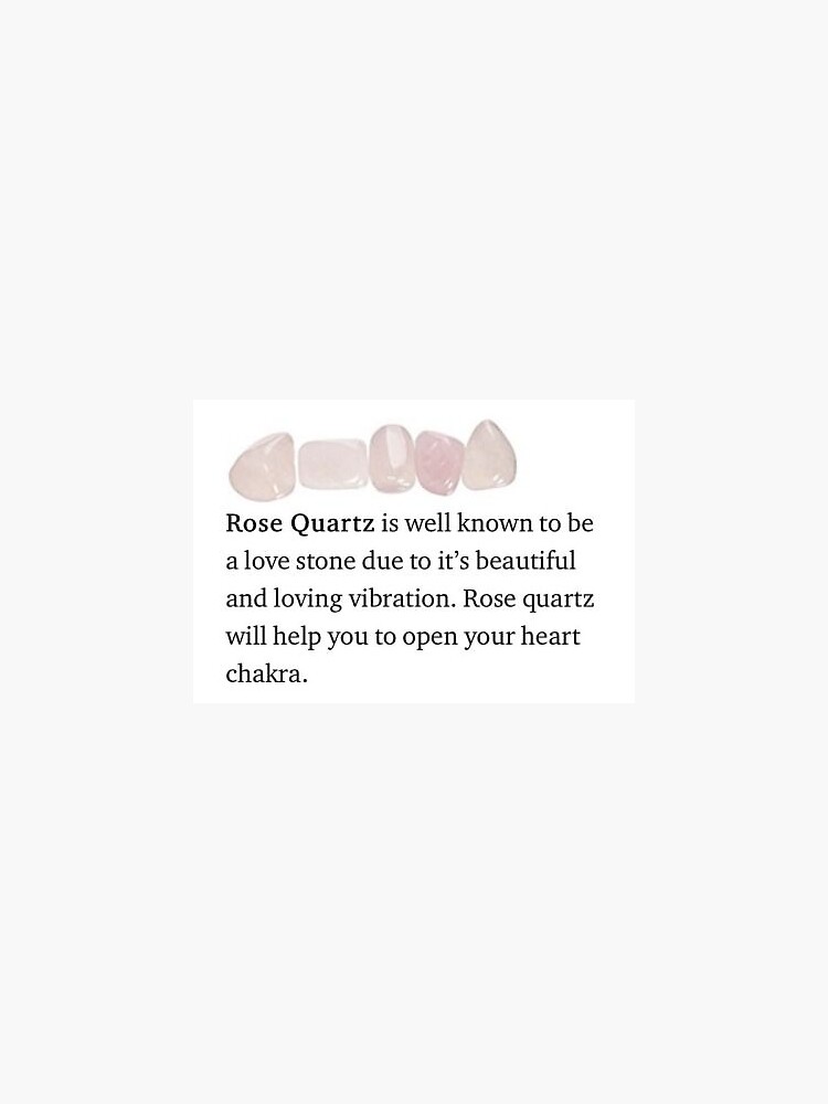 rose quartz" Sticker for Sale by champagnefawn | Redbubble rose quartz" Sticker for Sale by champagnefawn | Redbubble