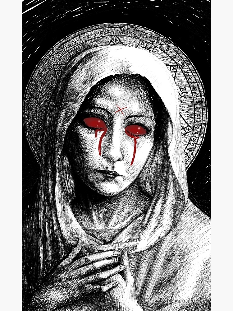 "Bloody Mary " Poster by TheDarkArtofDKP | Redbubble