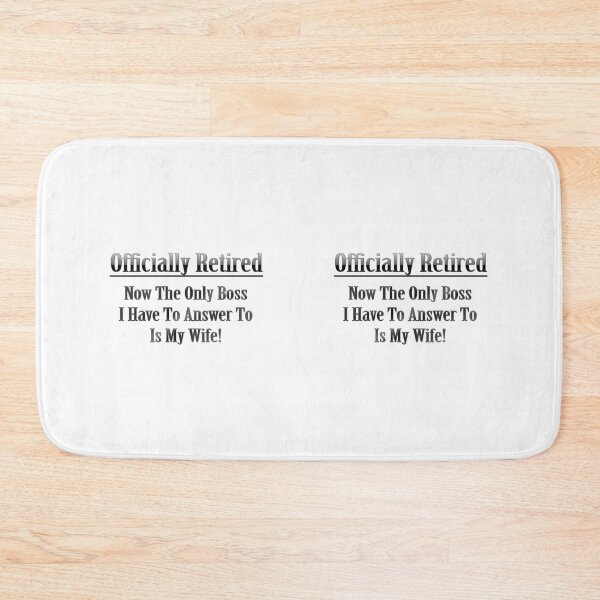 Item preview, Officially Retired Now The Only Boss I Have To Answer  designed and sold by TwinkleBaby.