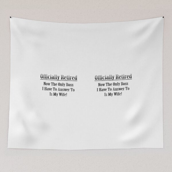Item preview, Officially Retired Now The Only Boss I Have To Answer  designed and sold by TwinkleBaby.
