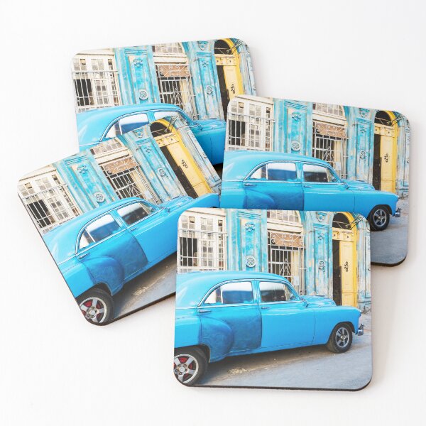 Item preview, Blue Car In Old Havana, Cuba designed and sold by Paul Thompson Photography.