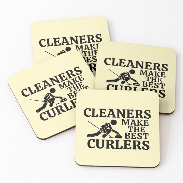 Item preview, Cleaners Make the Best Curlers Housekeeping Ice Games Fun designed and sold by SavvyCleaner.