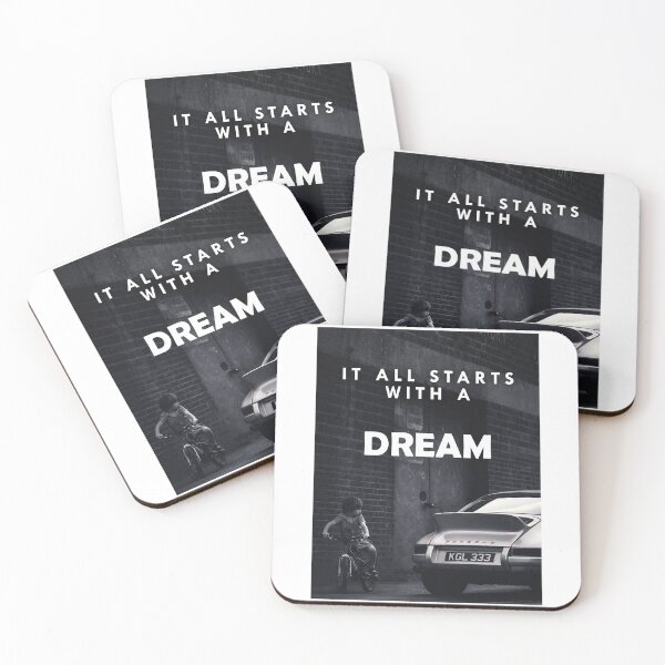 Item preview, It All Starts With A Dream Motivational Quote designed and sold by SuccessHunters.