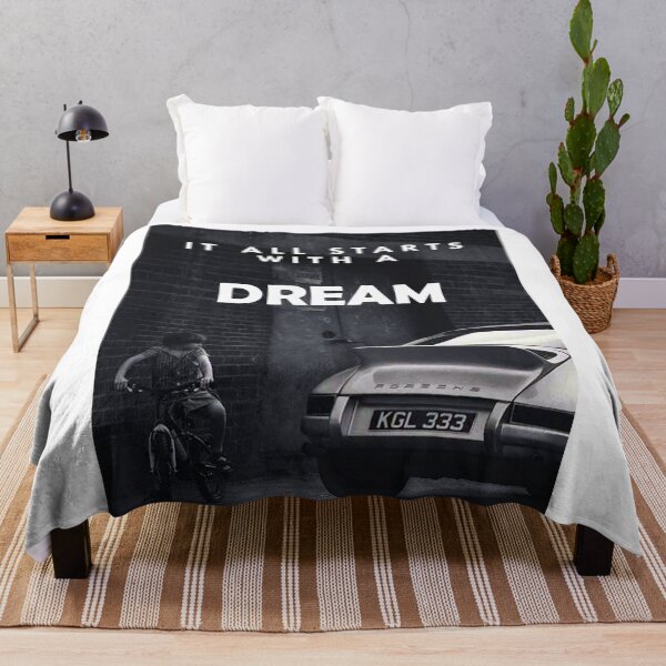 Item preview, It All Starts With A Dream Motivational Quote designed and sold by SuccessHunters.