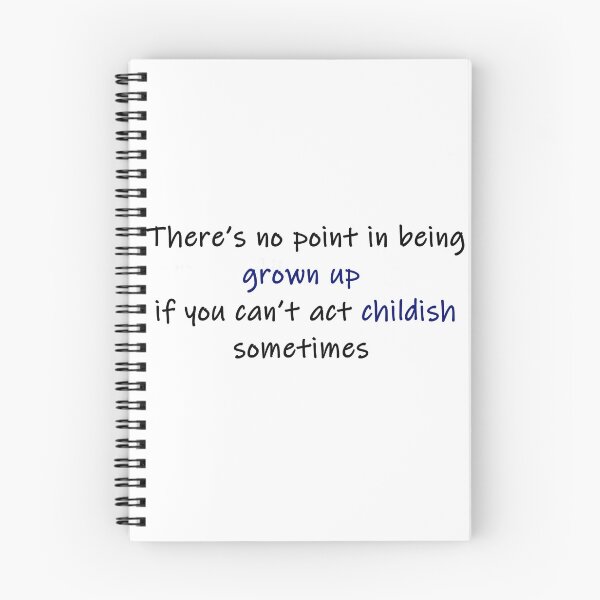 Item preview, there's no point in being grown up (colour) designed and sold by alxandromeda.