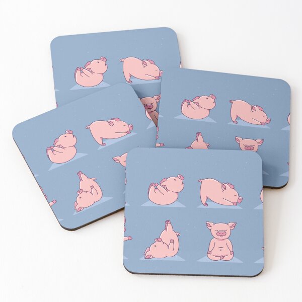 Item preview, piggy yoga | yoga pig designed and sold by DerSenat.
